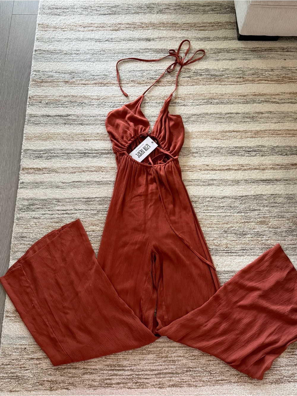 12th Tribe Augustine Jumpsuit Size Small - Picture 3 of 7